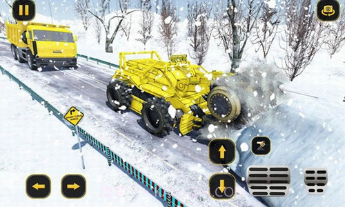 扫雪驾驶模拟截图2