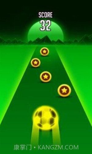 霓虹色球道跑截图2