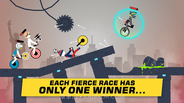 火柴人独轮车对决截图1 火柴人独轮车对决截图1
