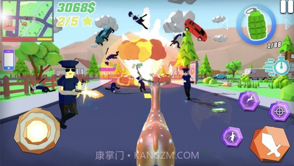 沙雕鹿哥模拟器官网版截图3