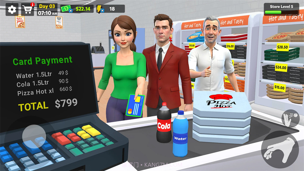 披萨店模拟器3D去更新版截图3 披萨店模拟器3D去更新版截图3