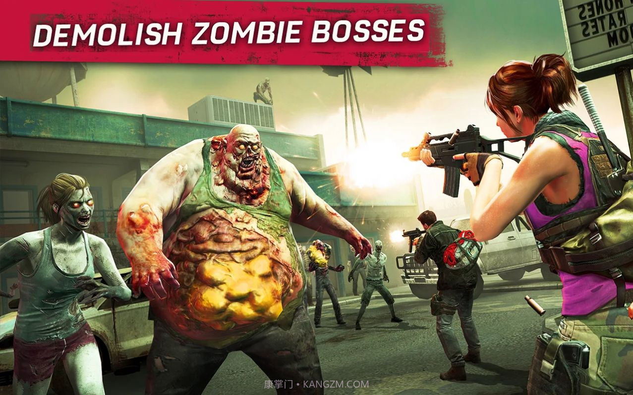 僵尸大战狙击射击截图1