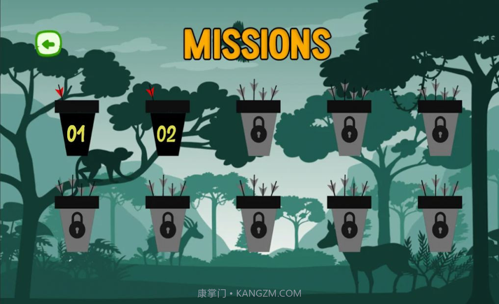 勇敢的弓箭手射僵尸游戏截图3