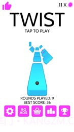 转道了Twist游戏(虐心跳跃游戏)截图2
