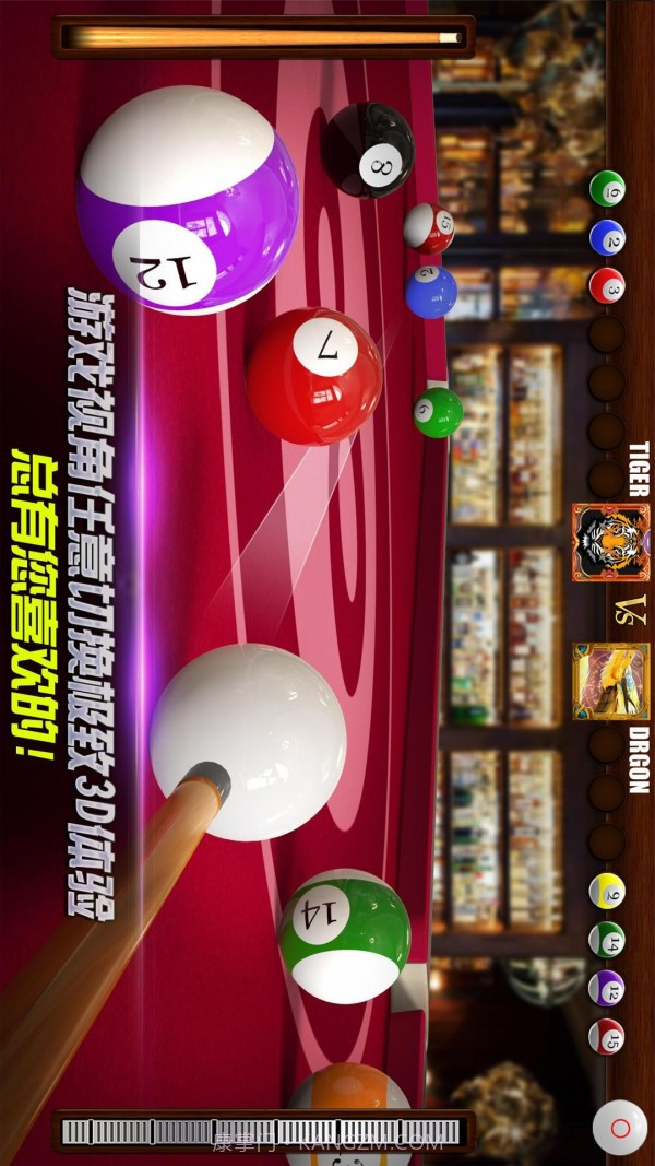 欢乐竞技台球截图4