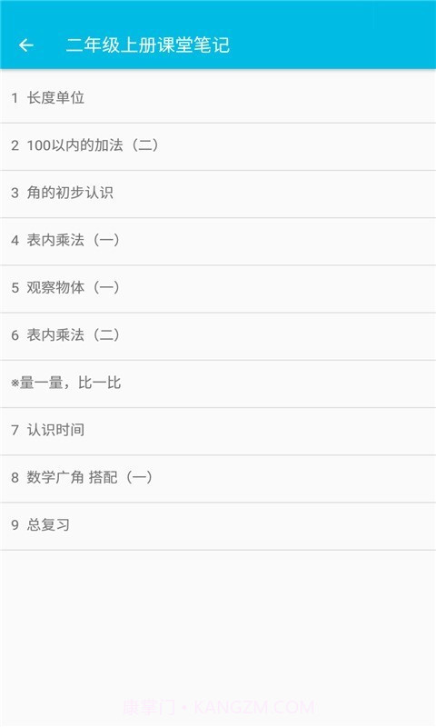 小学数学课堂笔记截图2 小学数学课堂笔记截图2