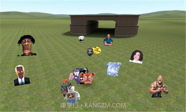 幕后的Nextbots沙盒截图2