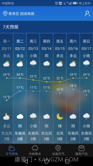 晓天气截图2 晓天气截图2