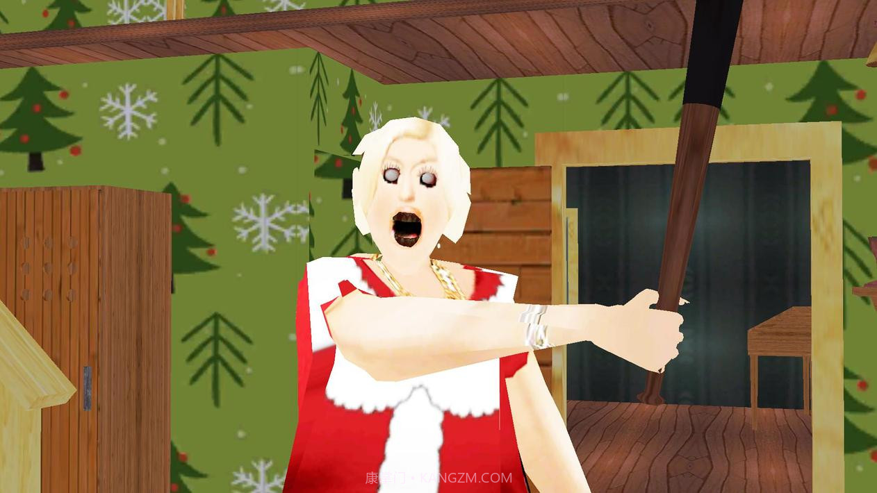 恐怖的圣诞老奶奶逃脱模式2020截图1