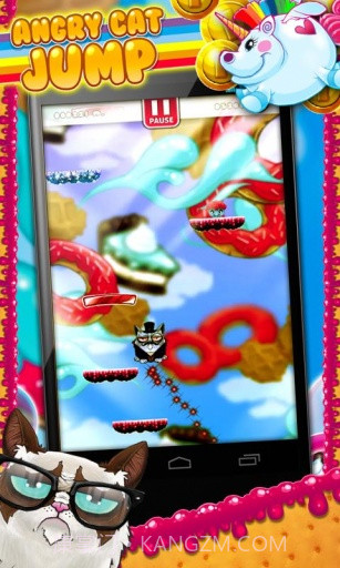愤怒的猫 Angry Cat Jump截图1