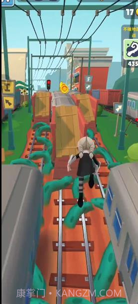 地铁跑酷疯狂的藤蔓截图1 地铁跑酷疯狂的藤蔓截图1