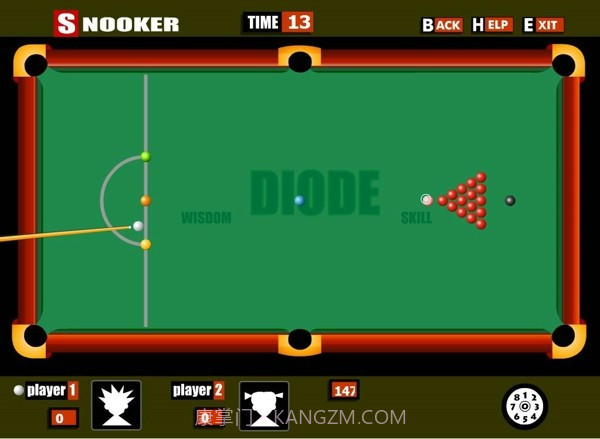 斯诺克台球游戏截图1