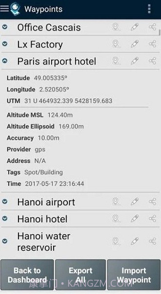 GPS Waypoints截图2 GPS Waypoints截图2