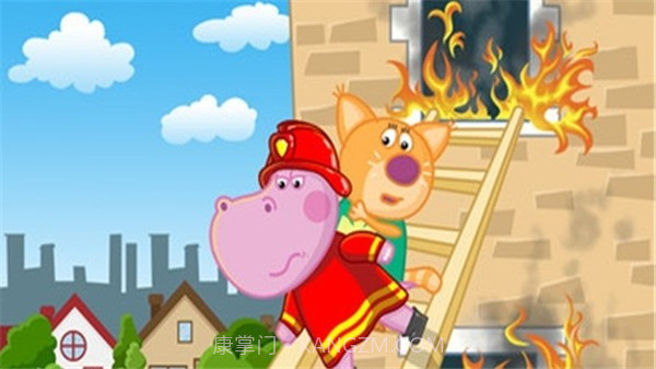 河马佩奇消防巡逻截图1