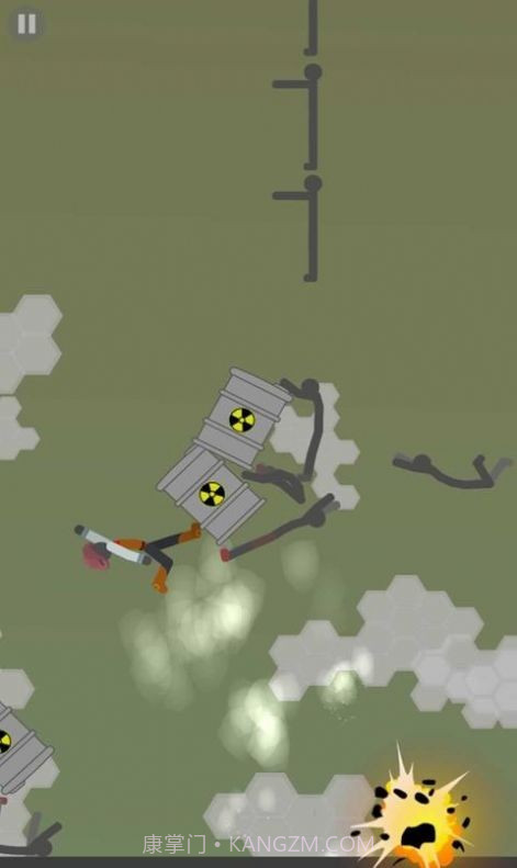 火柴人摩托刺激特技截图1 火柴人摩托刺激特技截图1