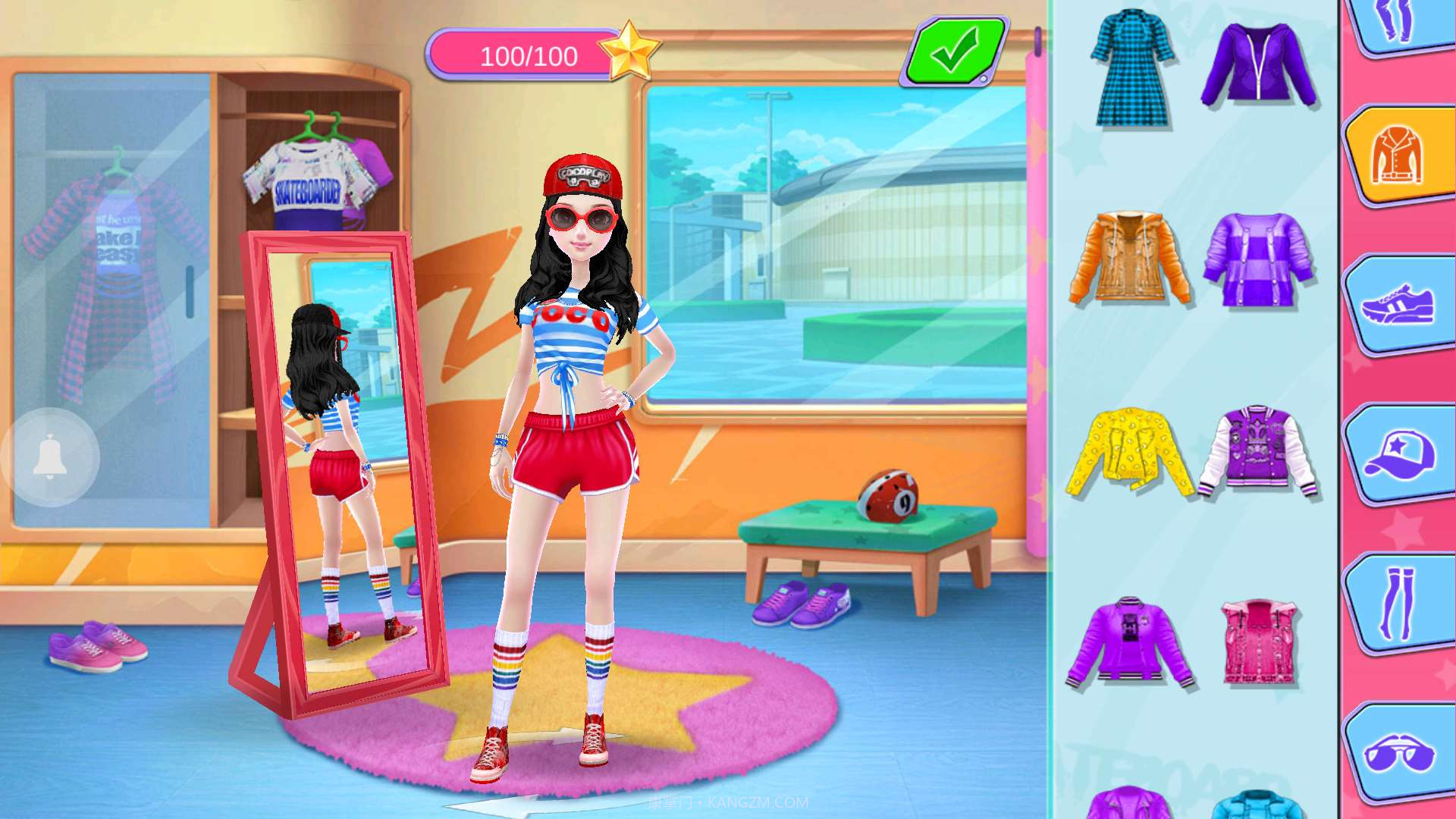 可可公主滑板女孩截图1 可可公主滑板女孩截图1