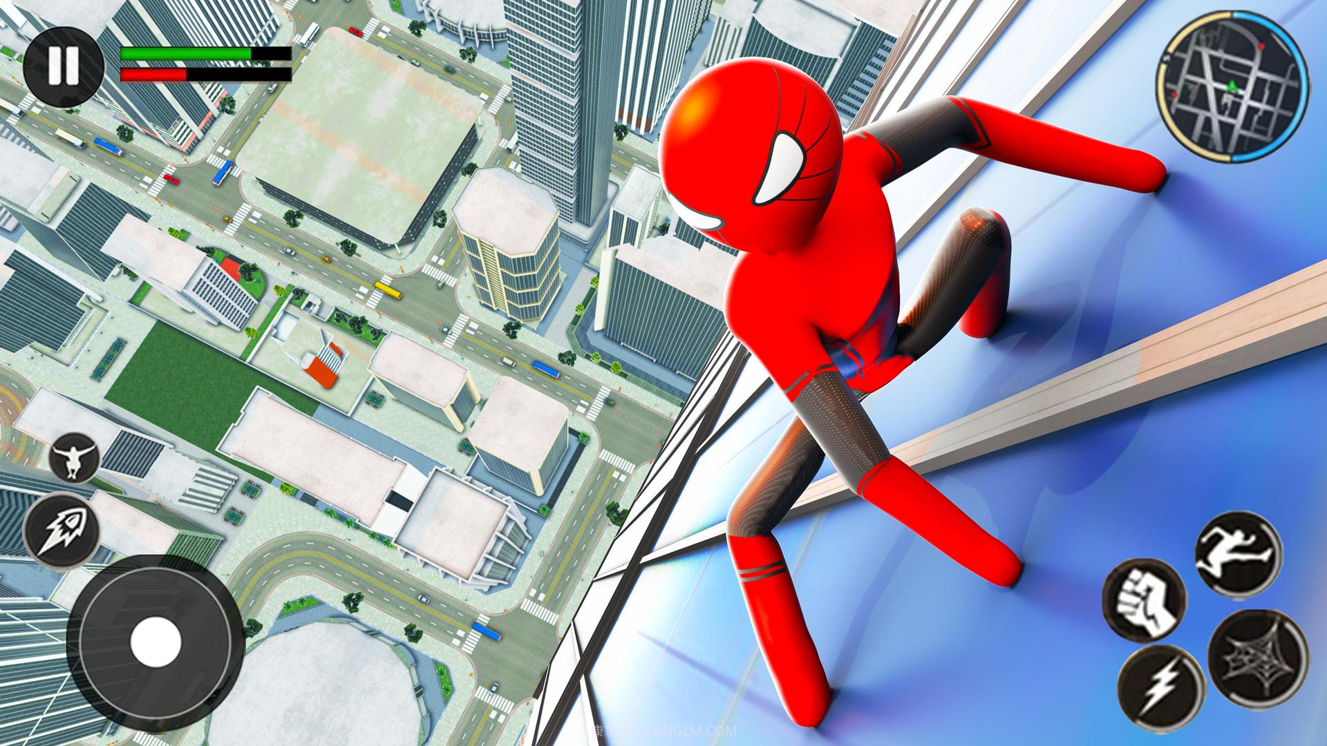 飞行超级英雄机器人截图2