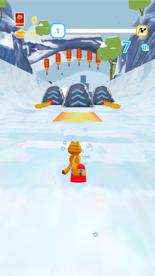 加菲猫滑雪截图1