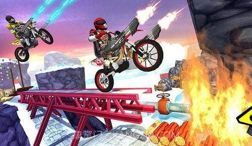 现代摩托车特技赛车截图2