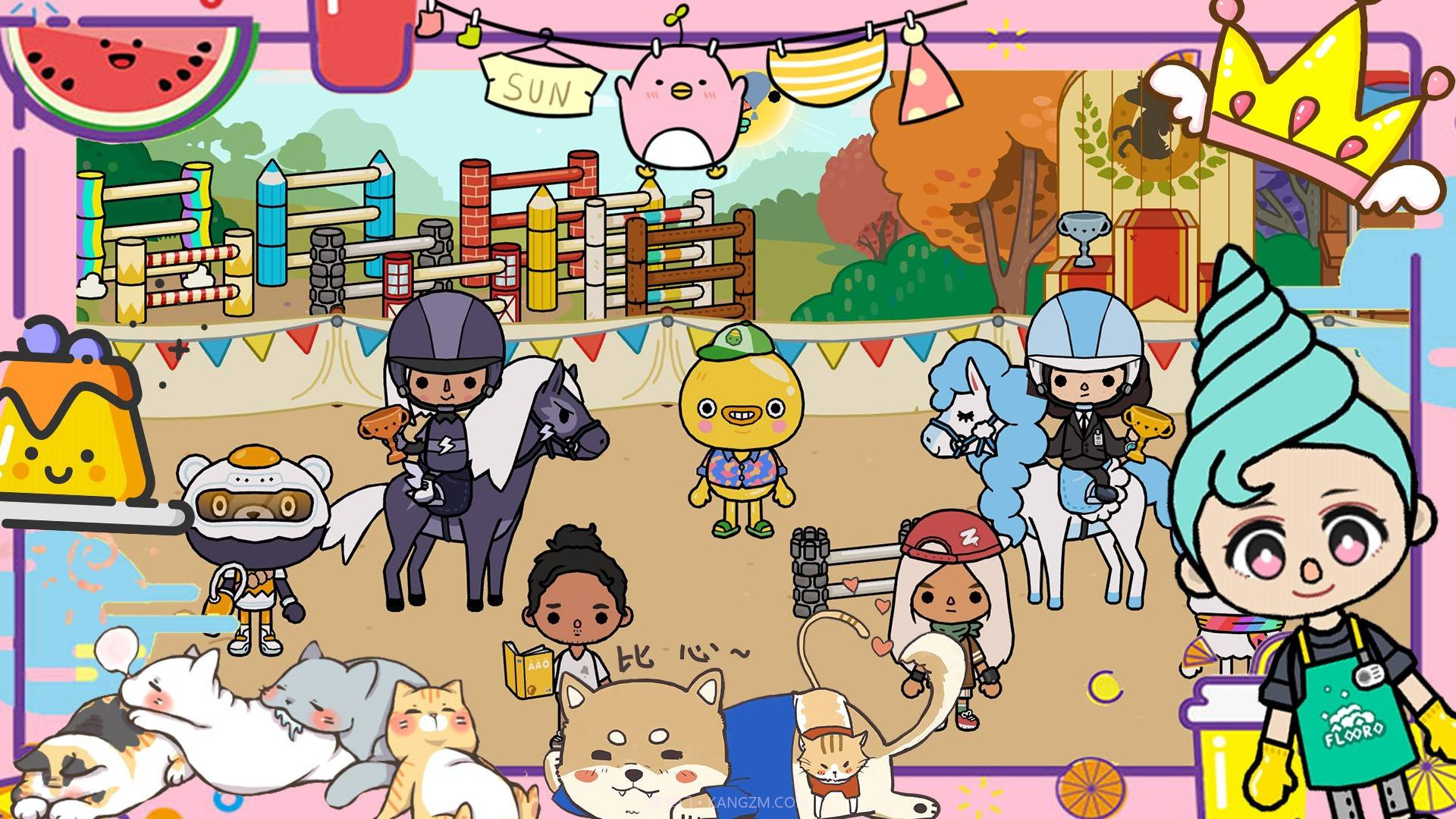 你家小镇迷你世界截图1