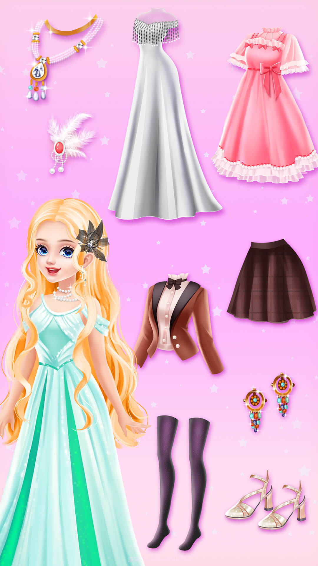 艾尔莎公主舞会装扮故事截图2
