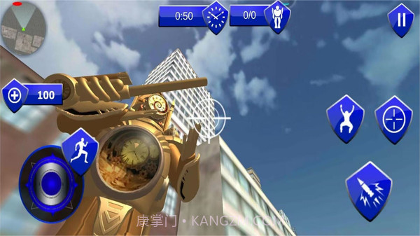 泰坦时钟人对决监控人截图1