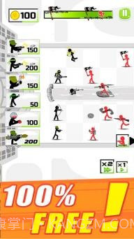 火柴人军队防卫者手机版截图3