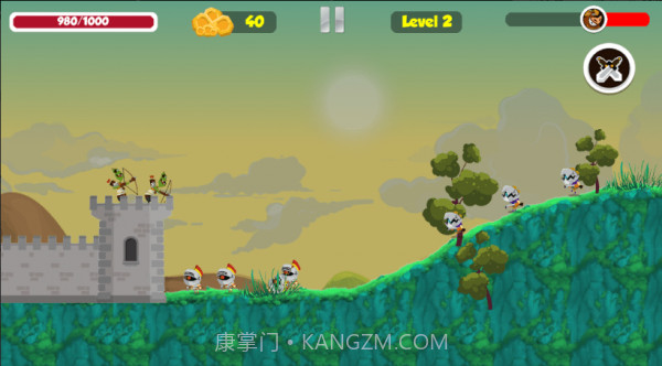 中世纪堡垒塔防截图3