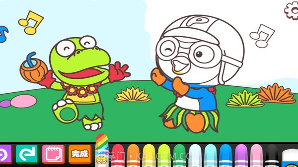 小猪佩奇涂鸦画本正版截图3