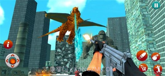 愤怒的怪兽城破坏截图1 愤怒的怪兽城破坏截图1