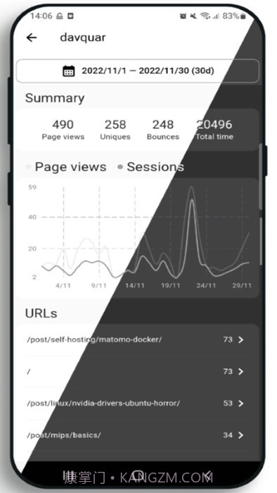 HalfDot网络分析截图1