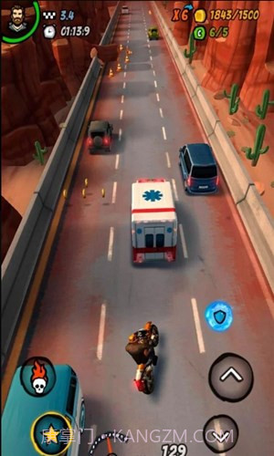 摩托赛车2:公路燃烧截图1