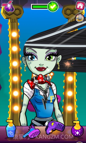 精灵高中美容院截图2