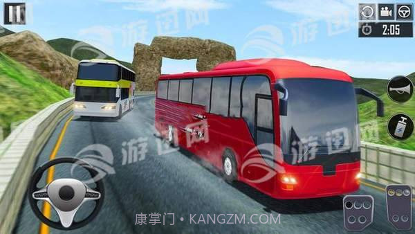 上坡公共汽车行驶手机版截图1