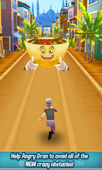 愤怒的老奶奶玩跑酷截图5