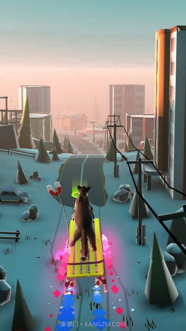 动物滑雪冒险最新版截图2