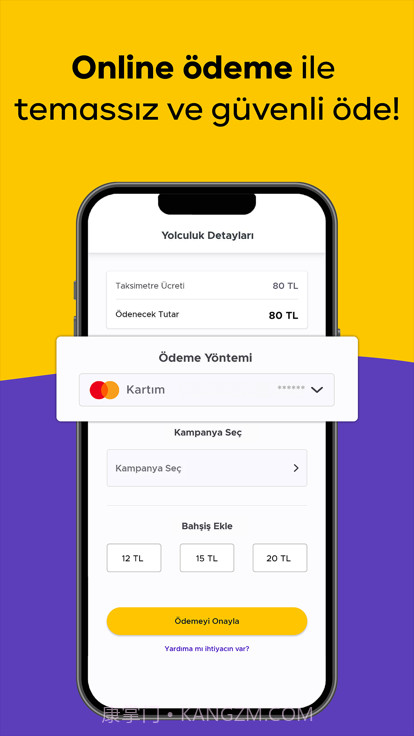 土耳其bitaksi打车截图3 土耳其bitaksi打车截图3