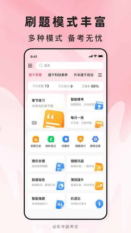 军考题考拉老版本截图3