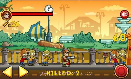 僵尸大战 Zombie Wa截图1