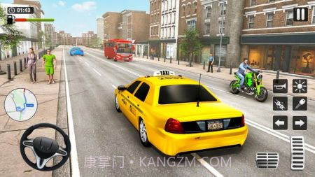 出租车司机3D城市出租车截图1