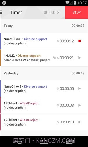 时间追踪Togg截图2 时间追踪Togg截图2