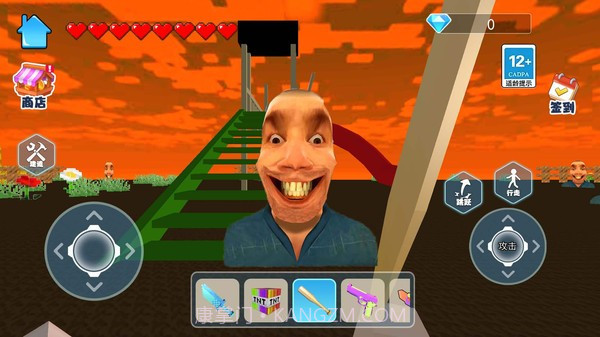 恐怖滑滑梯3修改版截图1