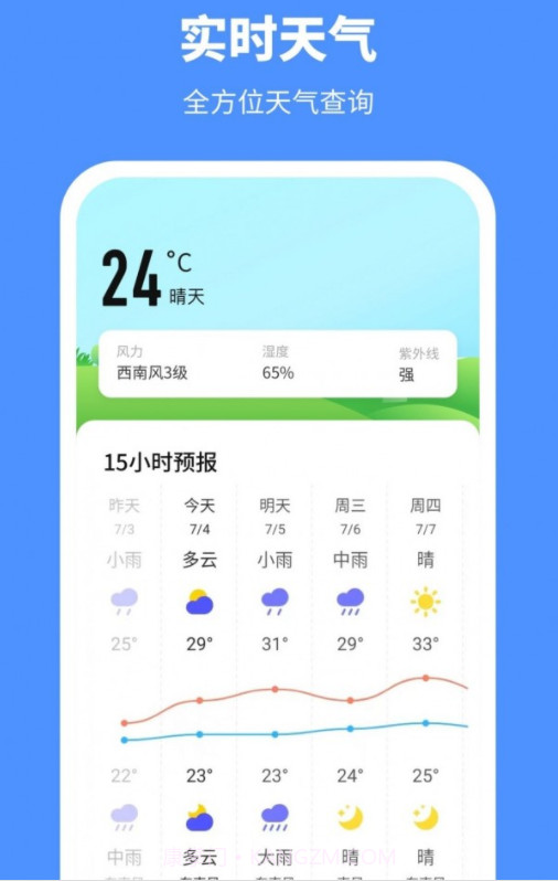 晴天计步截图2