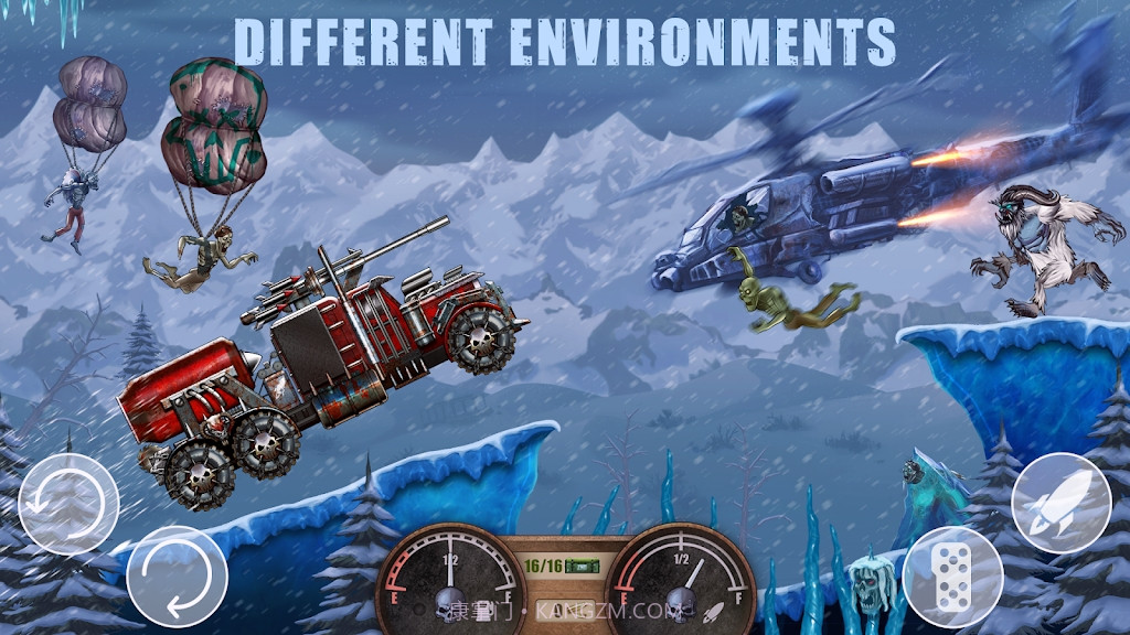 山地僵尸赛车内置菜单截图3 山地僵尸赛车内置菜单截图3