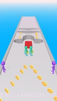 地面挖掘机跑酷截图1