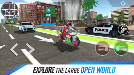 真实摩托车模拟器截图2