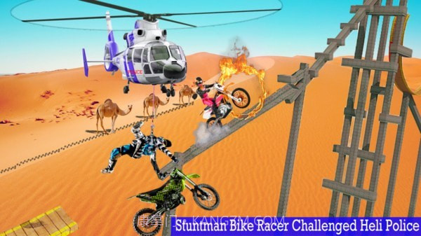 警察追捕自行车截图1