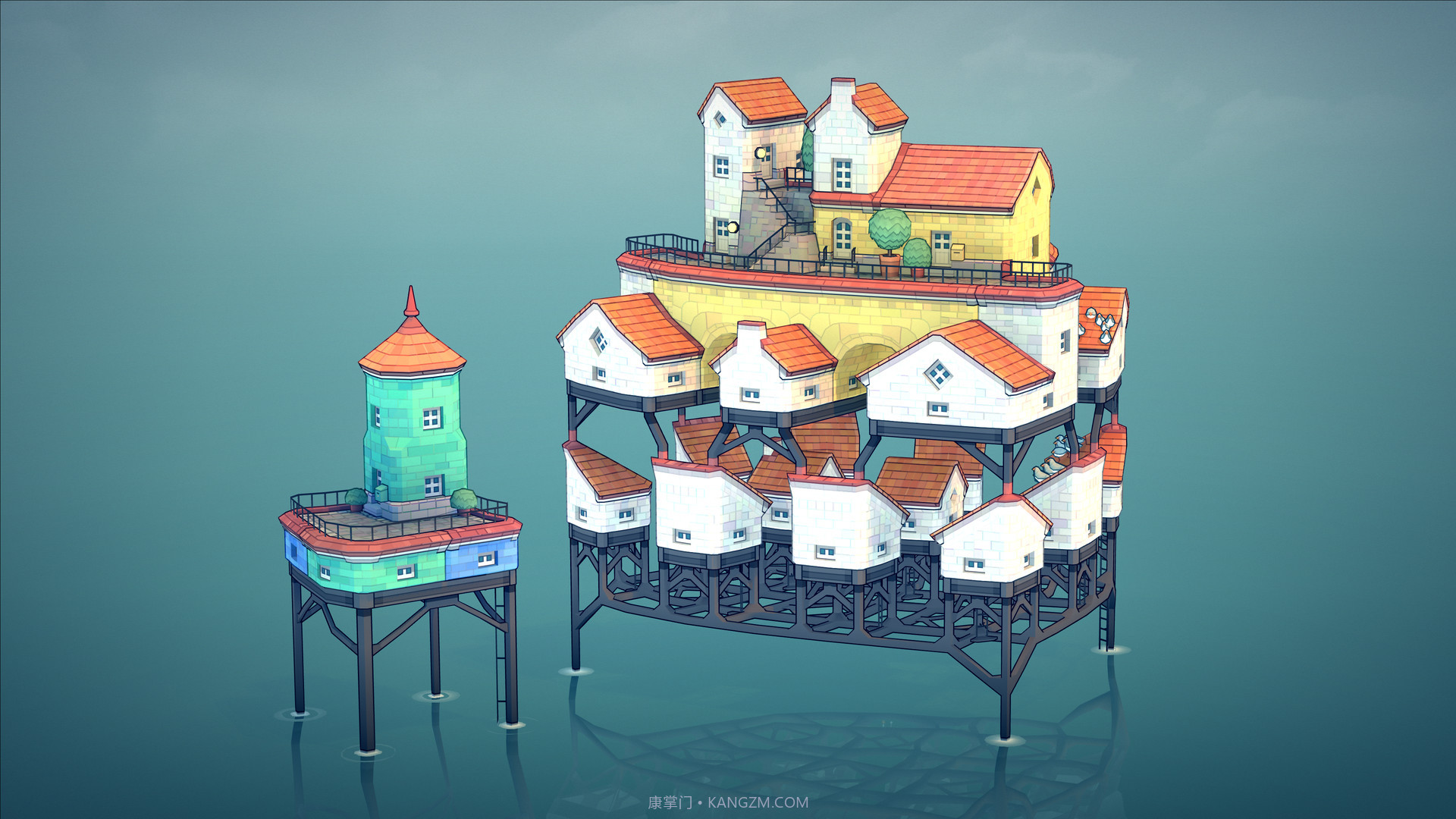 城镇叠叠乐Townscaper最新版截图3 城镇叠叠乐Townscaper最新版截图3